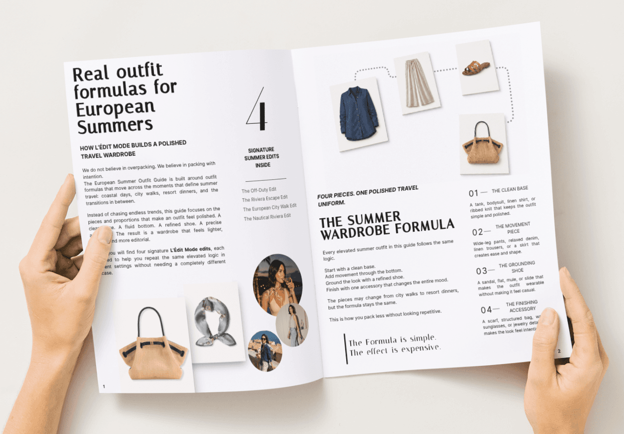 The European Summer Formula Capsule Guide — L'Édit Mode