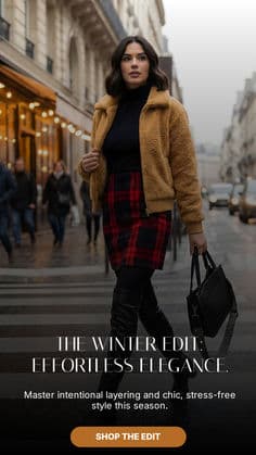 Winter Capsule Wardrobe | Parisian Style