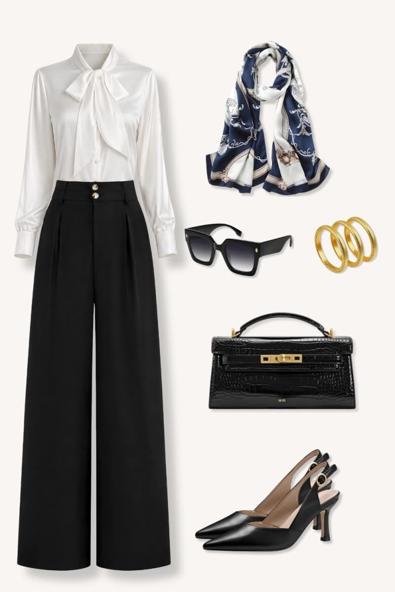 The Scarf Corset — How to Style a Silk Scarf as a Waist Layer