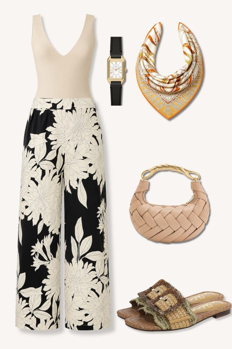 The Riviera Escape Edit — The Wide-Leg Formula That Makes Vacation Style Look Expensive