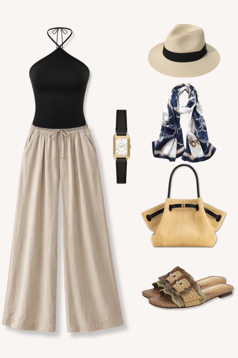 The Hip Scarf Edit — How to Make a Simple Vacation Outfit Look Expensive