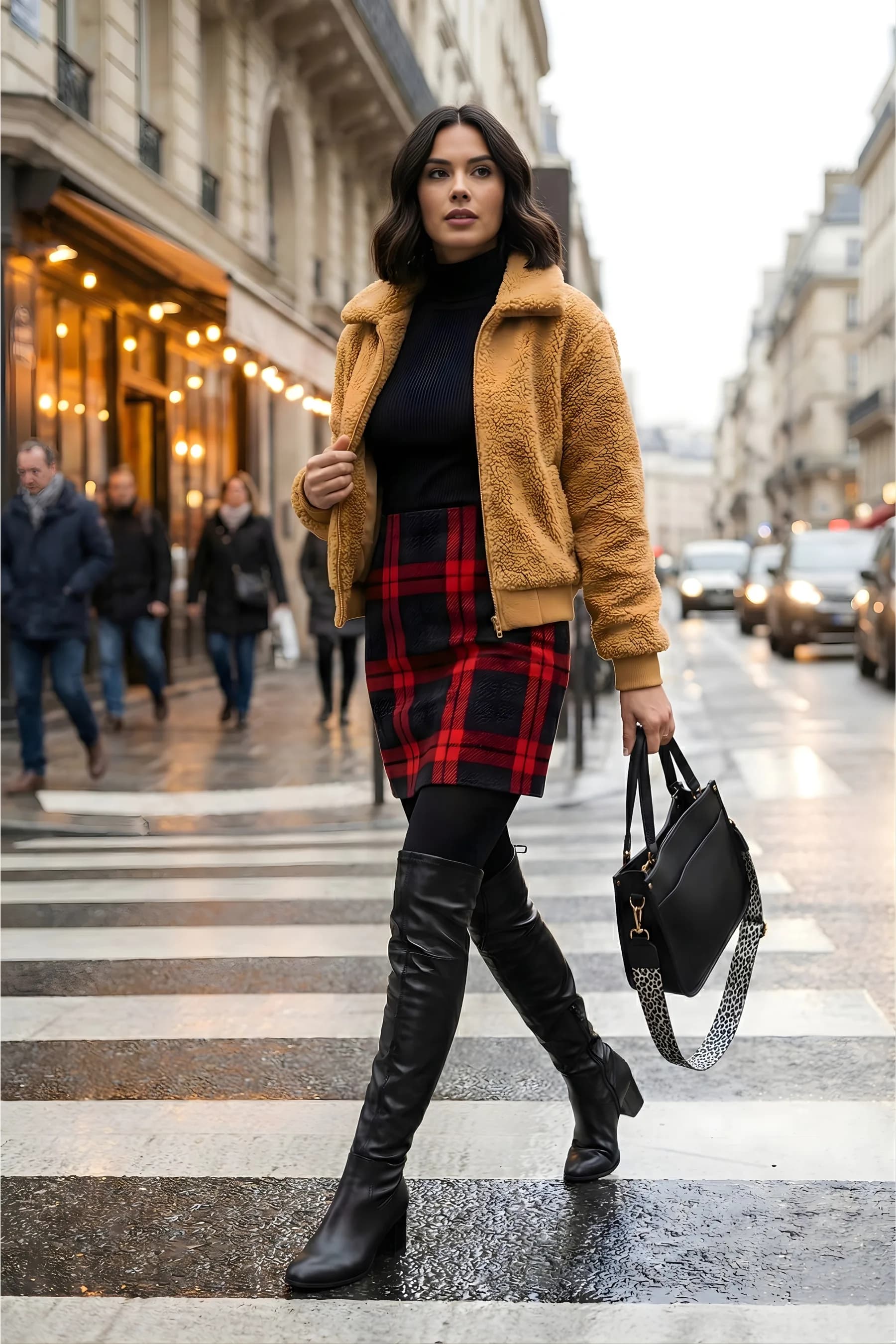 Editorial styling for The 5-Piece Winter Capsule — Parisian Minimalism Under $150