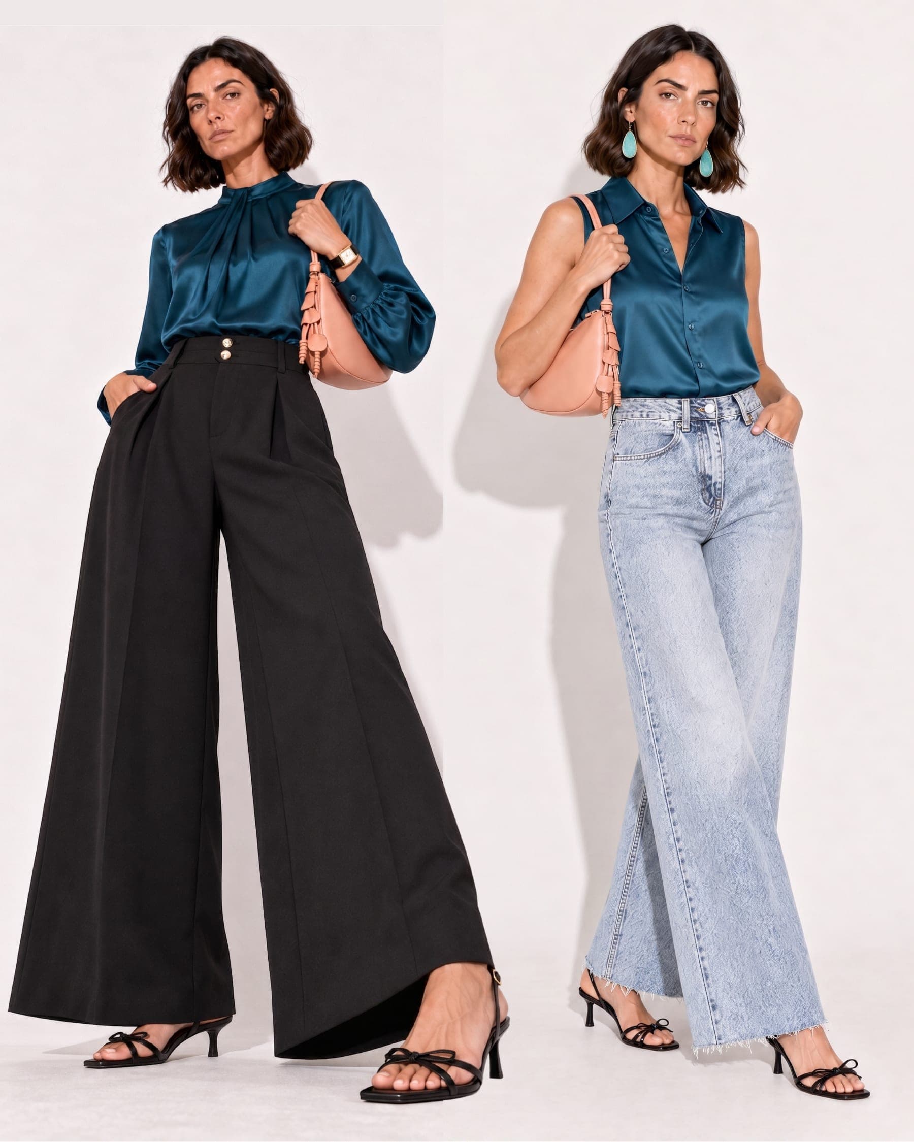 Editorial styling for The Teal Edit — How to Make a Teal Outfit Look Expensive